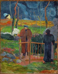 Bonjour, Monsieur Gauguin (olio su tela)
