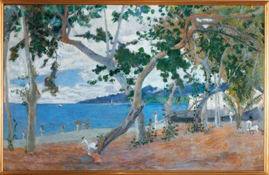 Bord de mer I (olio su tela)