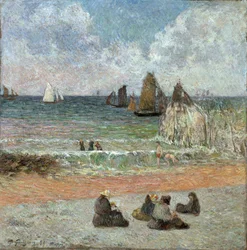 La costa a Dieppe