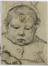 Emil Gauguin da bambino, mano destra in avanti