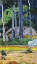 Capanna sotto gli alberi, 1892