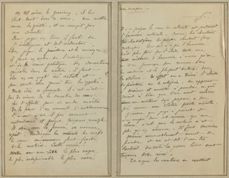 Pagine di manoscritto [recto]