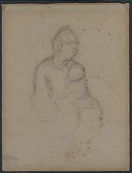 Madre e figlio recto