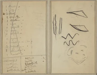 Neige (Neve); Itinerario [recto]
