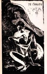 Paul Gauguin "Te Faruru" (fanno l