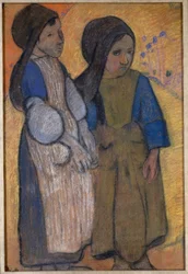 Piccole bretoni davanti al mare II