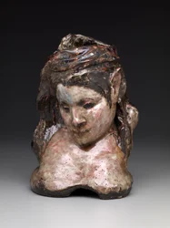 Vaso ritratto di Mme. Schuffenecker, c.1889-90