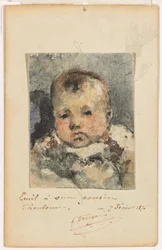 Ritratto di un bambino, 7 febbraio 1875