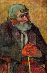 Ritratto di un Vecchio con un Bastone