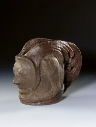 Vaso a forma di testa grottesca, c.1895