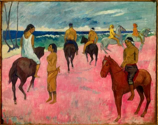 Cavalieri sulla spiaggia, 1902
