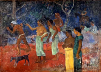 Scena di vita tahitiana, 1896