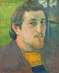 Autoritratto dedicato a Carrière, 1888 o 1889