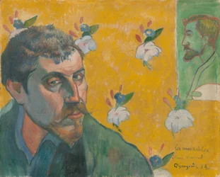 Autoritratto con ritratto di Bernard, 