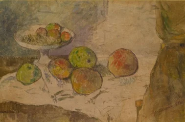 Natura morta con ciotola di frutta