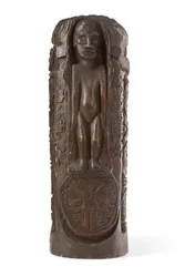 Totem tahitiano a Cristo sulla Croce, dopo il 1894