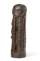 Totem tahitiano a Cristo sulla croce, dopo il 1894