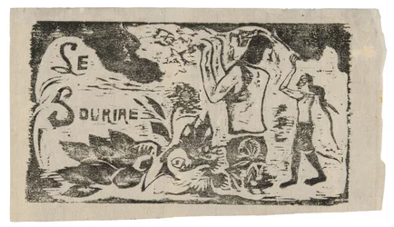 Tahiti, Fiori e Foglie, copricapo per Le sourire