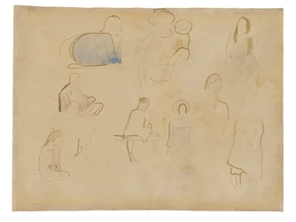 Dieci studi di figure tahitiane