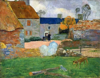 Il tetto blu o la fattoria di Pouldu, 1890