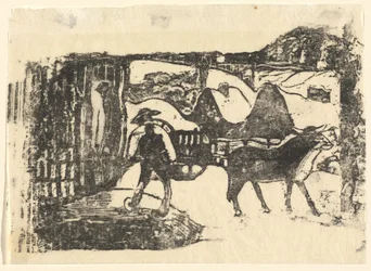 Il carro dei buoi (Le char à boeufs)