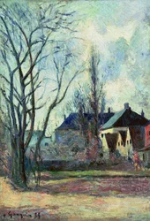 Paesaggio invernale a Copenaghen, 1885