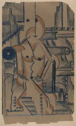 Nudo seduto