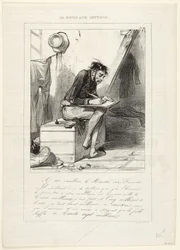 N. 30 della serie: “La Boîte aux lettres” da Le Charivari