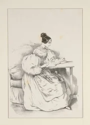 A CASA. (Settembre 1835) Abito in batista scozzese,...