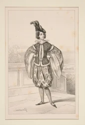 Costume di Madame la Marchesa de L..