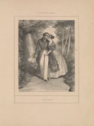 Conversazione, dalla serie Scene di vita intima