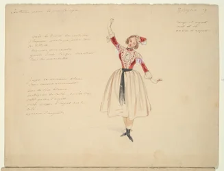 Studio di costume per Zingara