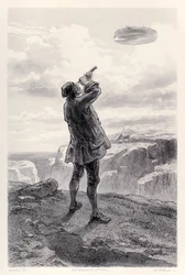 Gulliver vede per la prima volta l