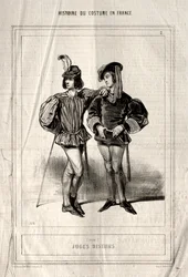 Storia del Costume in Francia: Giudici, 1843
