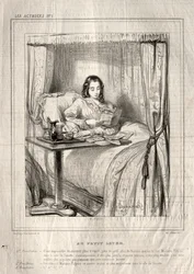 Les Actrices: Au petit lever..., 1843