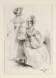 MAGGIO 1836. Abiti di jaconet. ...