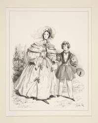 Negligé del mattino, 1835
