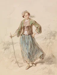 Ragazza contadina