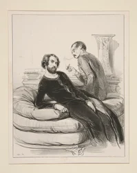 Vestaglie di Humann, sarto, rue Neuve-des-Petits-Champs. Camicie di Durousseau. Curiosità di Mombro (sic.)