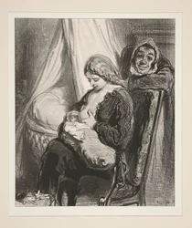 Scena di vita privata del facchino