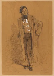 Uomo in piedi