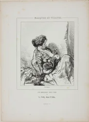"The Baby" a Saint-Giles, tratto da "Masques et Visages"