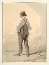 I sobborghi: allevatore di bestiame e capitano, probabilmente 1859-1860