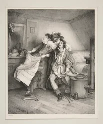 UN SOUPER DE CARNAVAL, - UNA CENA DOPO UNA MASCHERATA
