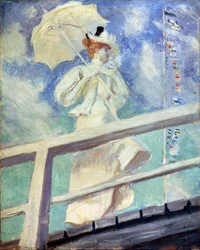 Signora in bianco