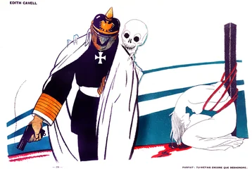 La Morte dice al Kaiser Guglielmo che è disonorato dall