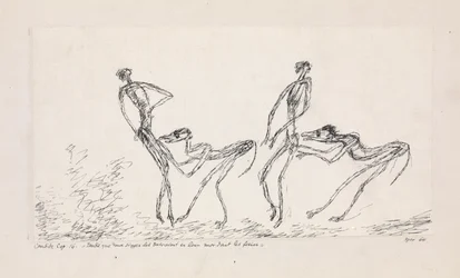 Candido, capitolo 16. Mentre due scimmie li seguivano mordendogli le natiche, 1911