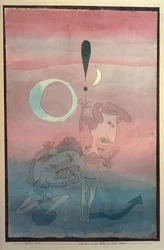 Scena principale dal balletto Il falso giuramento, 1922