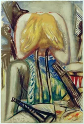 Figura centrale per cappella delle dame