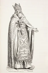 Prester John, noto anche come Presbyter Johannes.